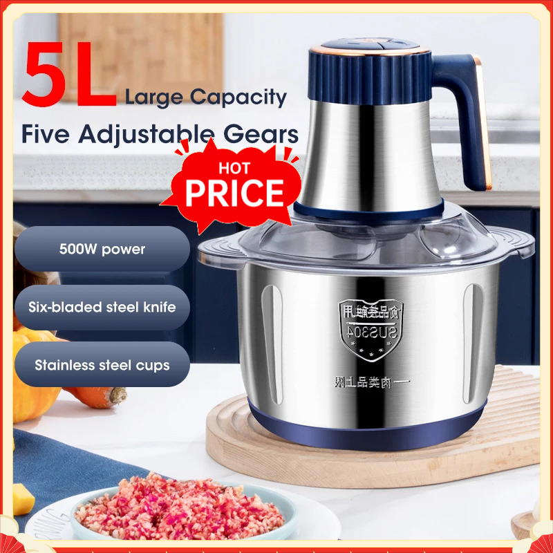 Baby Food For 2 Year Old - Penggiling Daging Listrik 5L, Penghancur Makanan