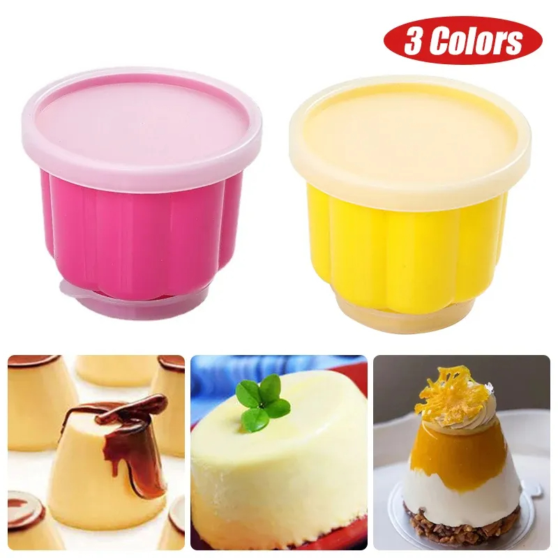 Baby Food Dessert - Cetakan Kue Puding dengan Tutup DIY