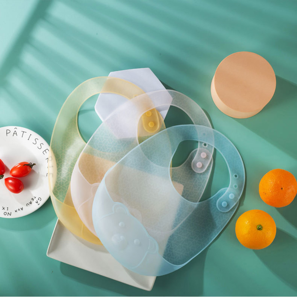 Baby Food Eat - Celemek makan bayi, celemek makanan pelengkap,