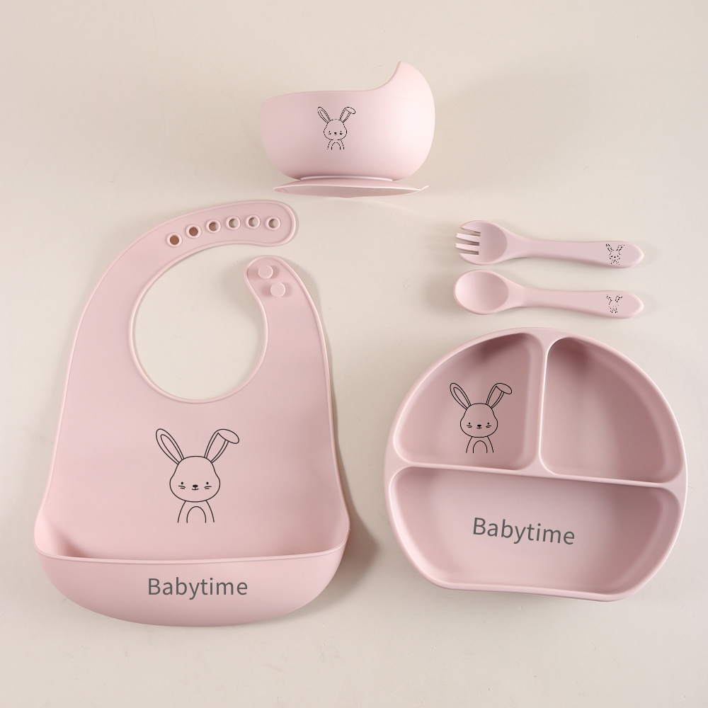 Baby Food Utensils Set - 5 buah Set Peralatan Makan Bayi