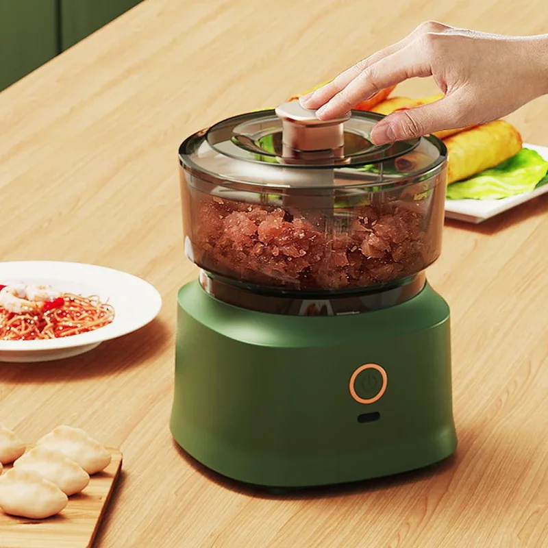Baby Food Grinder Machine - Penggiling Daging Mini Elektrik Penghancur Bawang