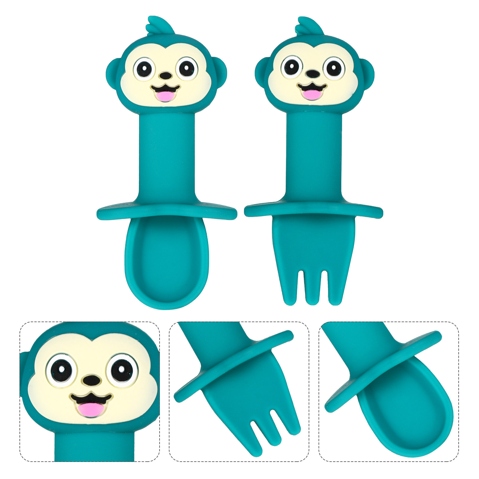 Baby Food Utensils Set - 2 Buah Set Sendok dan Garpu