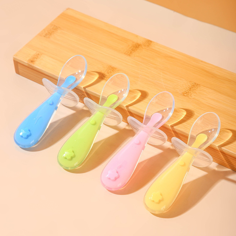 Baby Food Dispensing Spoon - Sendok Silikon Bayi, Sendok Makan Pasta