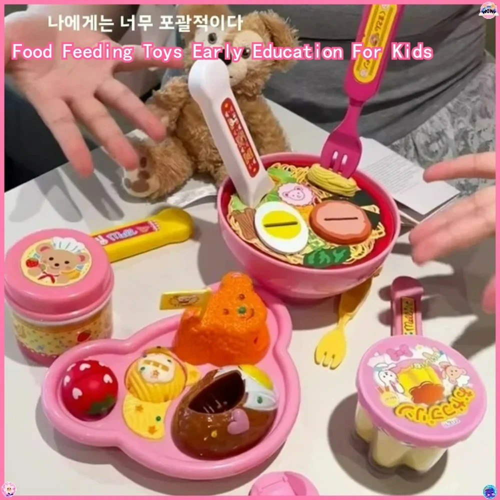 Baby Food Doll - Mainan Makanan Puding, Mainan Edukasi Dini,