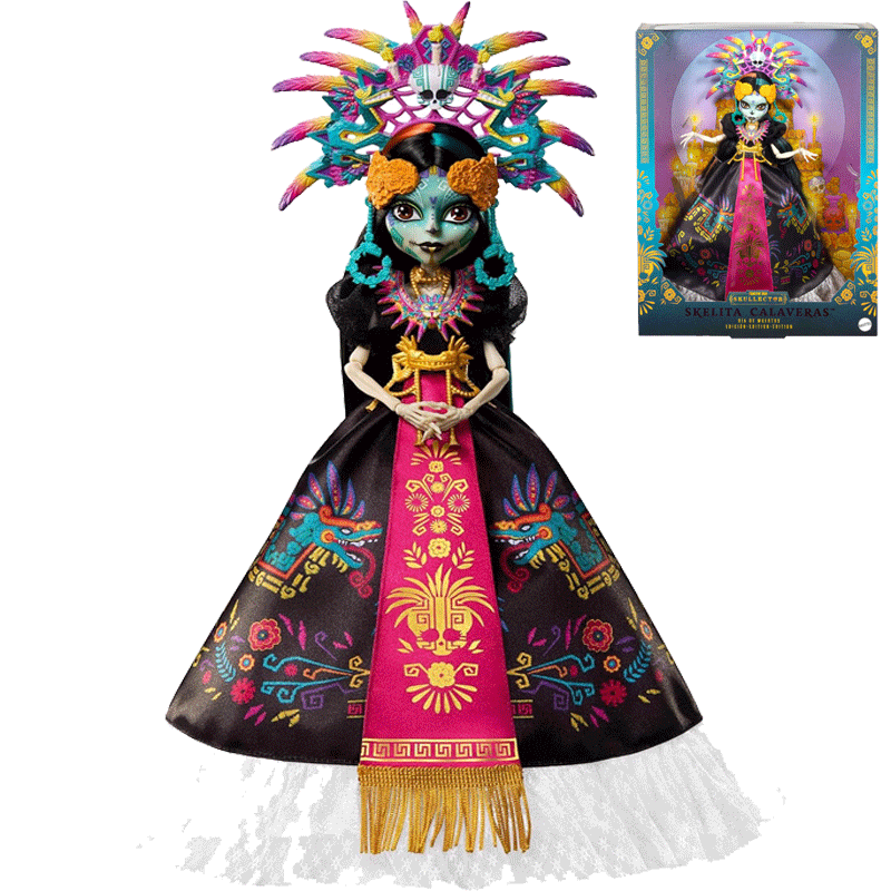 Baby Food Doll - Boneka Mattel Monster High Asli Skelita