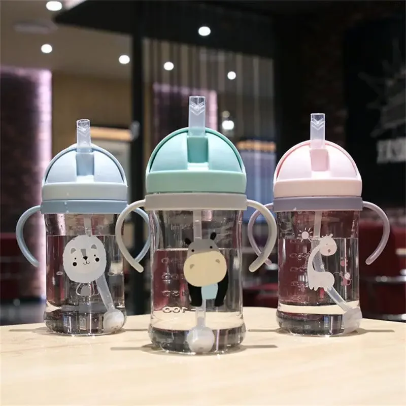 Baby Food Dispensing Spoon - 2025 Pola Kartun Botol Minum Anak