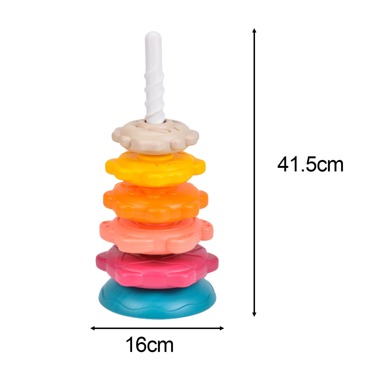 Baby Food Eat - Mainan Susun Pelangi Pengenal Warna dan
