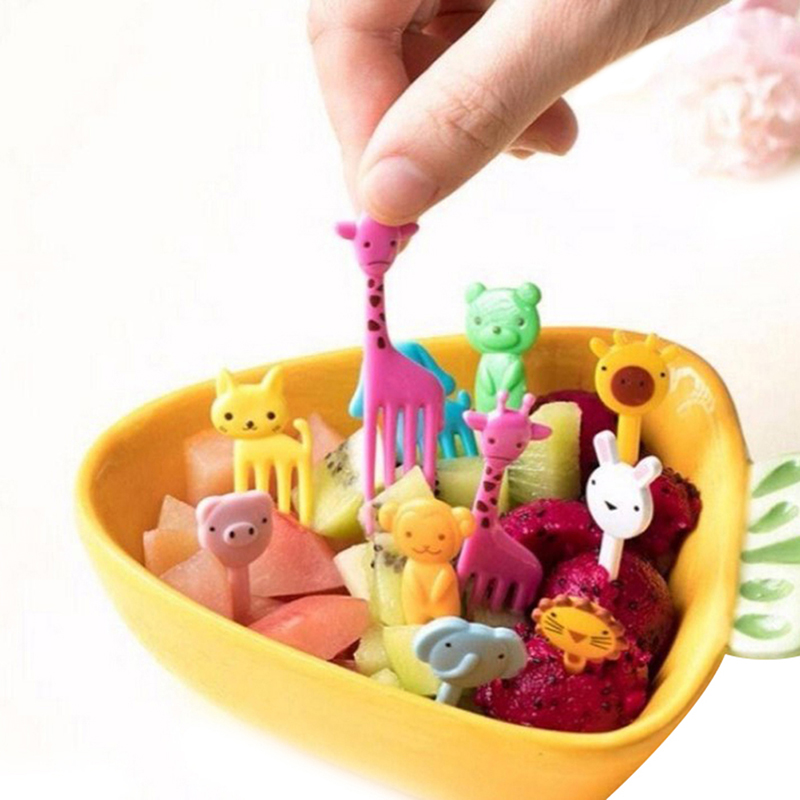 10 buah lucu Mini hewan pertan - Baby Food Dessert ulasan dan harga