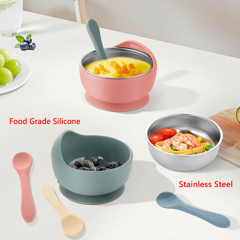 Set 3 Buah Mangkuk Makan Bayi  - Baby Food Dispensing Spoon ulasan dan harga