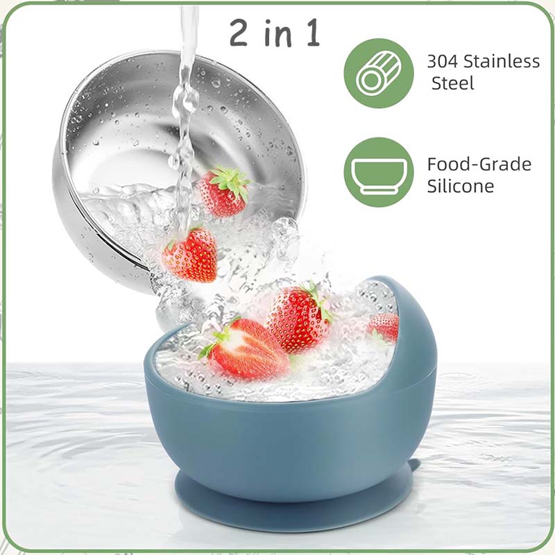 Set 3 Buah Mangkuk Makan Bayi  - Baby Food Dispensing Spoon ulasan dan harga
