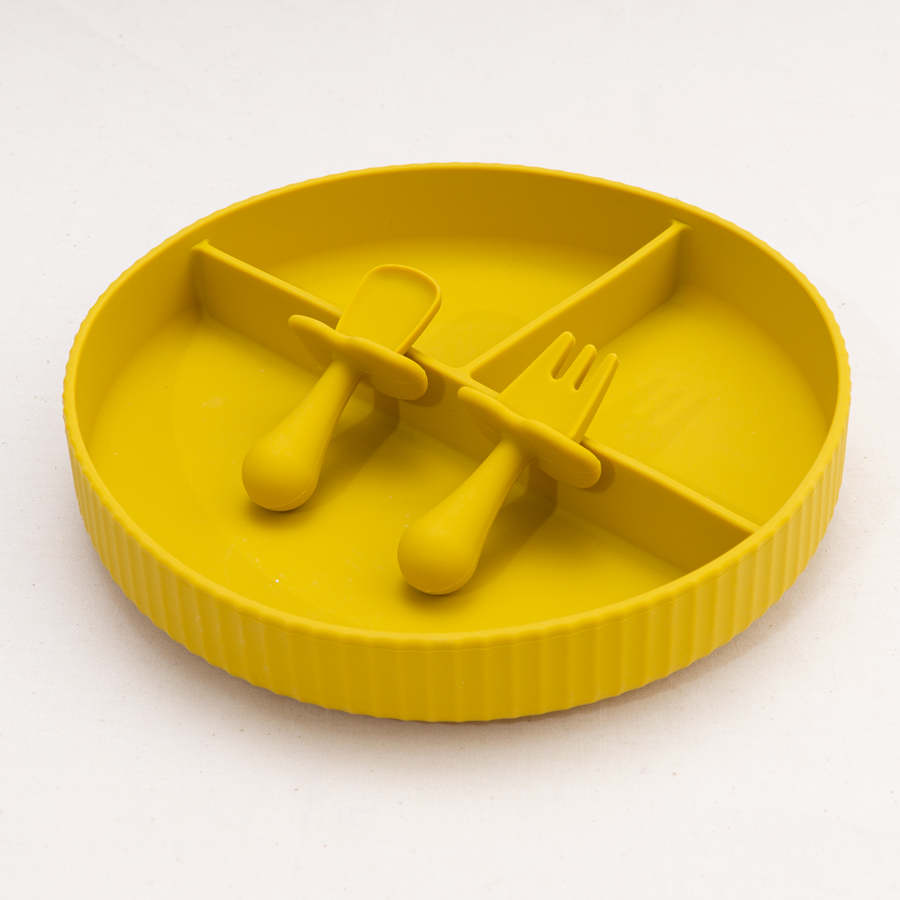 2 Buah/Set BPA Gratis Silikon  - Baby Food Utensils Set ulasan dan harga