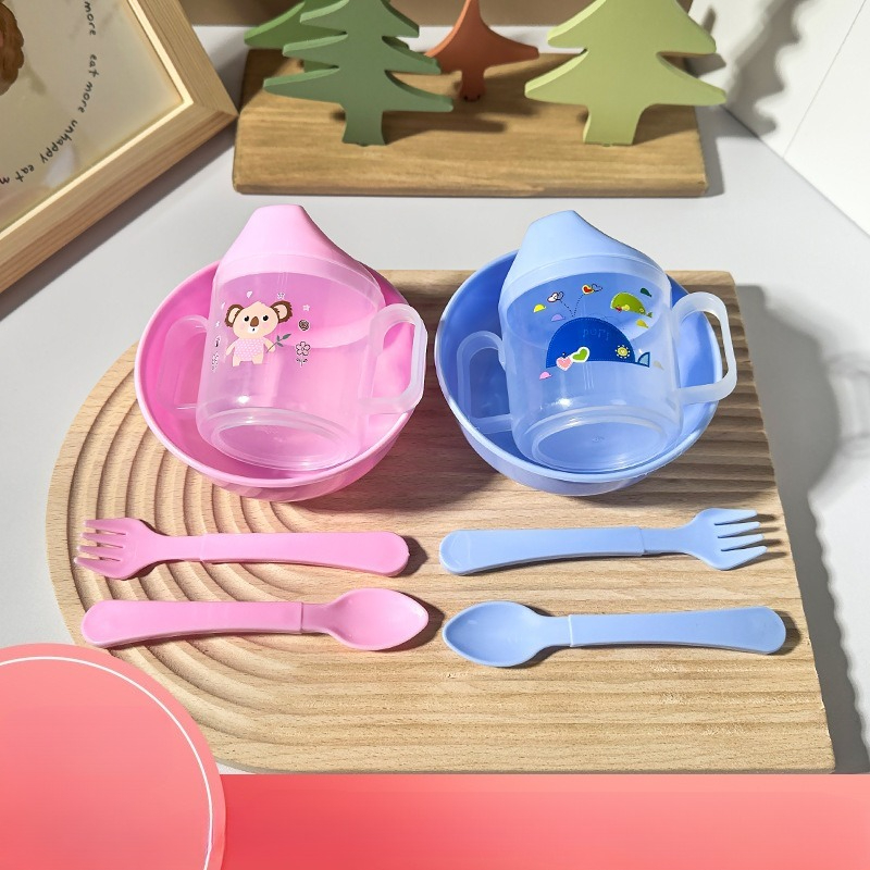 Set 4 Buah Peralatan Makan dan - Baby Food Utensils Set ulasan dan harga