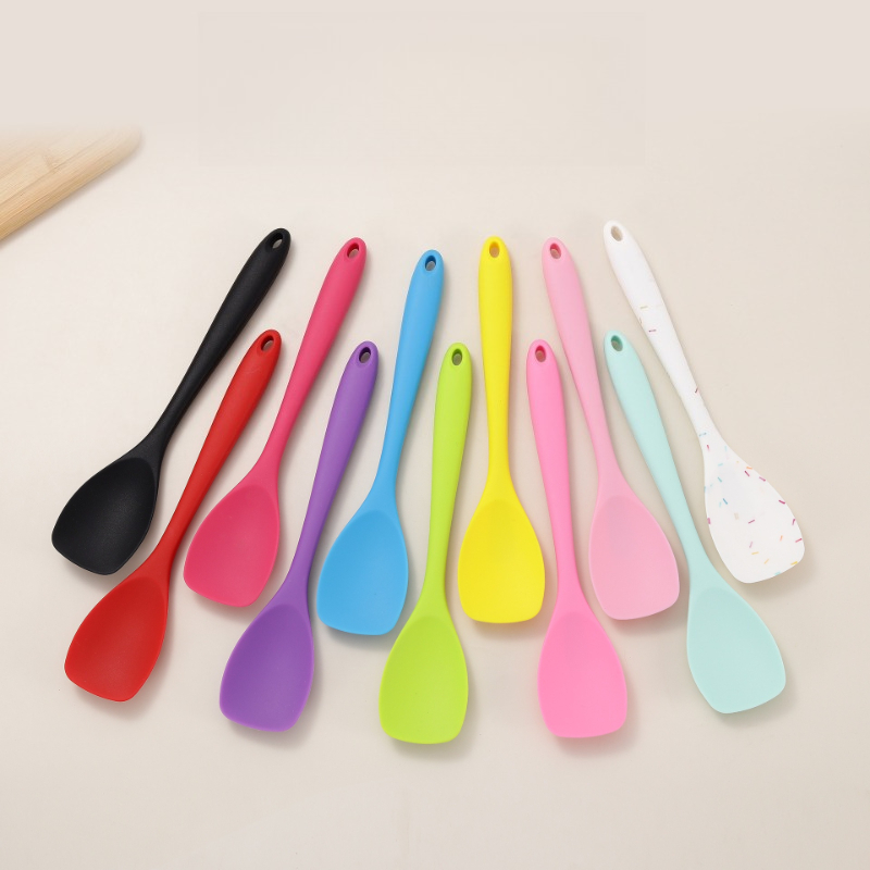 Spatula Silikon Food-Grade Tah - Baby Food Utensils Set ulasan dan harga