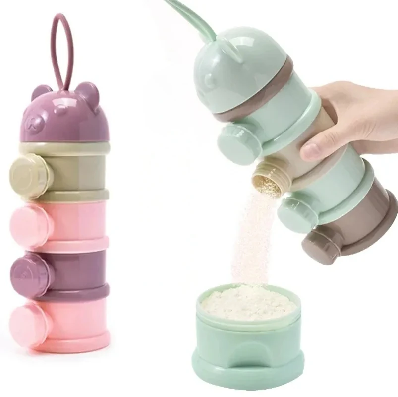 Kotak susu bubuk portabel, 4 l - Baby Food Lactogen ulasan dan harga