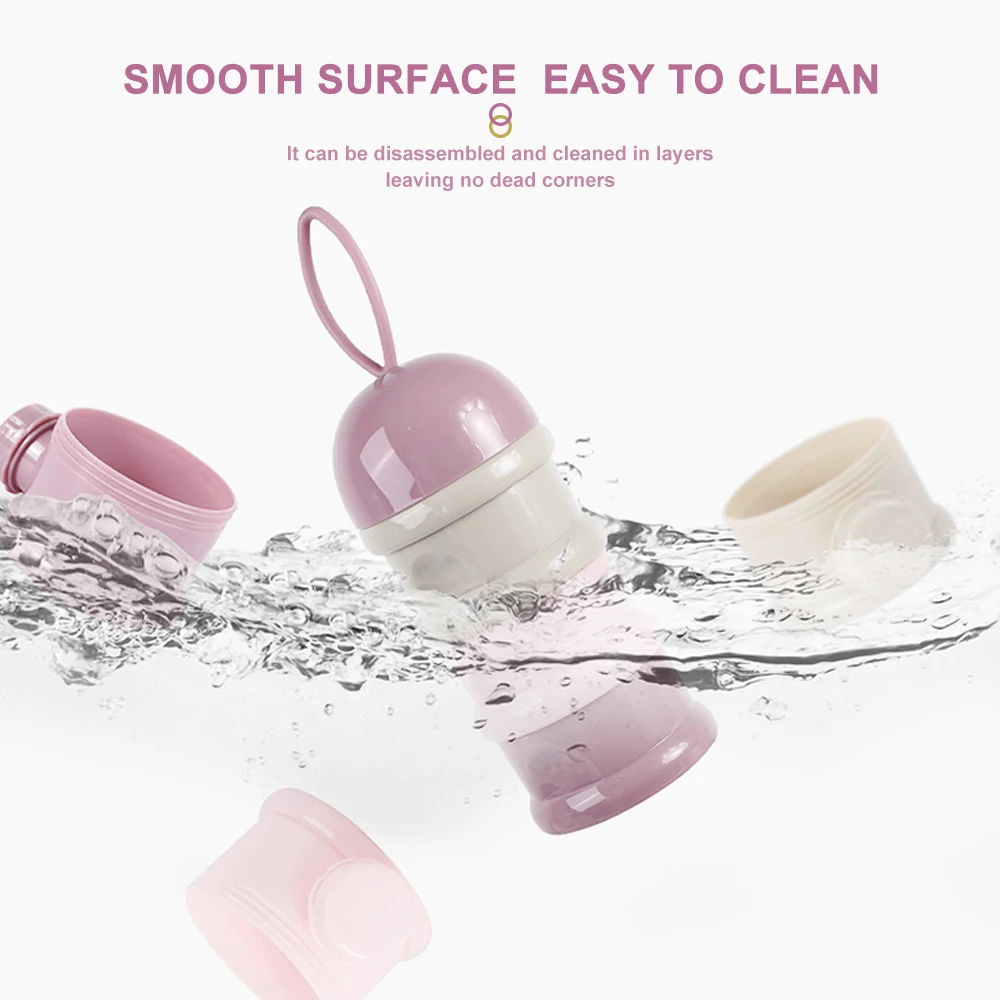 Kotak susu bubuk portabel, 4 l - Baby Food Lactogen ulasan dan harga