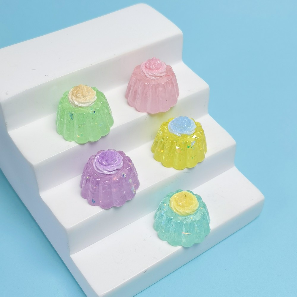 Miniatur Kue Jelly Krim Payet  - Baby Food Doll ulasan dan harga