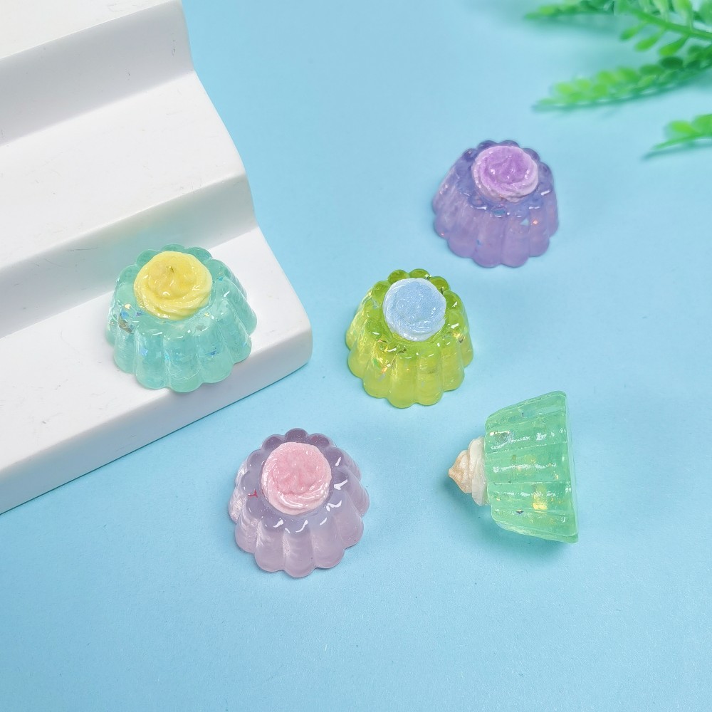 Miniatur Kue Jelly Krim Payet  - Baby Food Doll ulasan dan harga