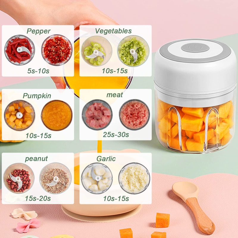 Penggiling Bawang Putih Elektr - Baby Food Grinder Machine ulasan dan harga