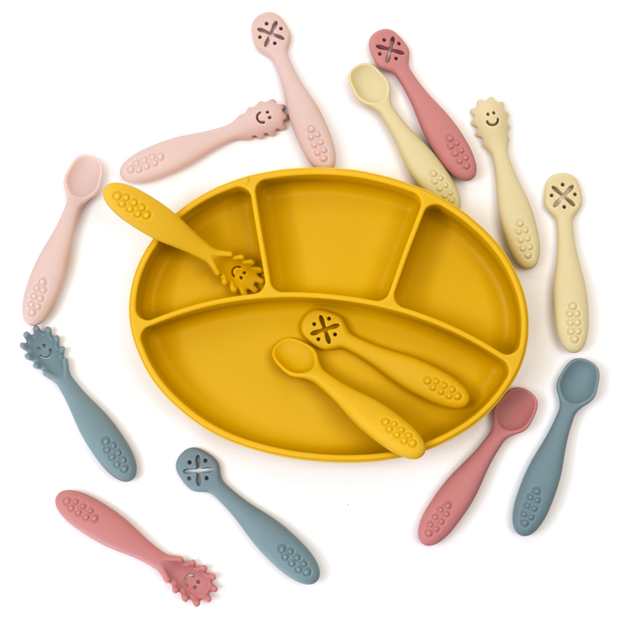 Set peralatan sendok makan bay - Baby Food Utensils Set ulasan dan harga