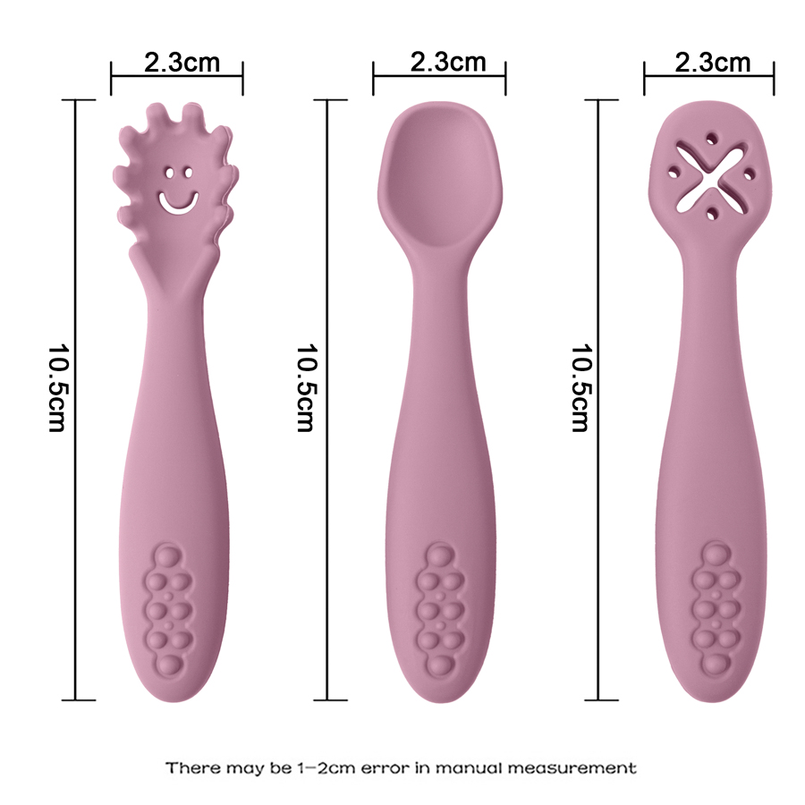 Set peralatan sendok makan bay - Baby Food Utensils Set ulasan dan harga
