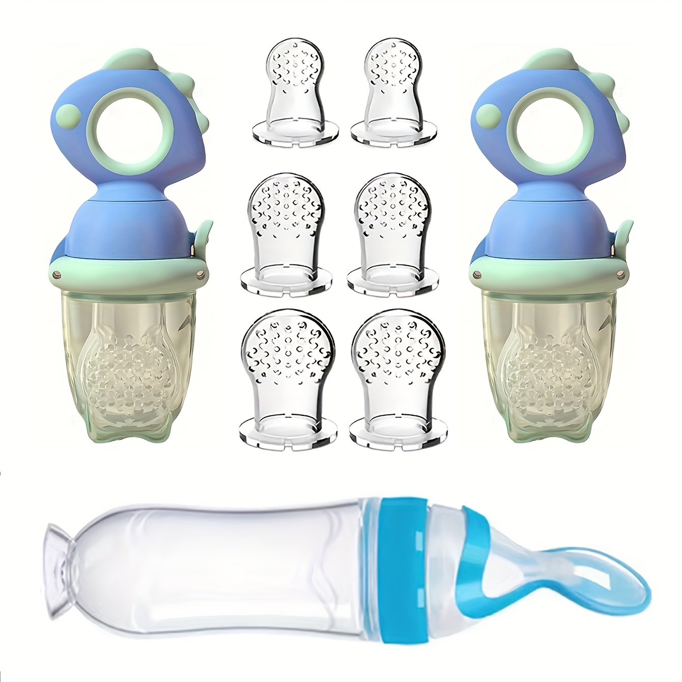 Set Makan Bayi 9 Buah: Termasu - Baby Food Dispensing Spoon ulasan dan harga