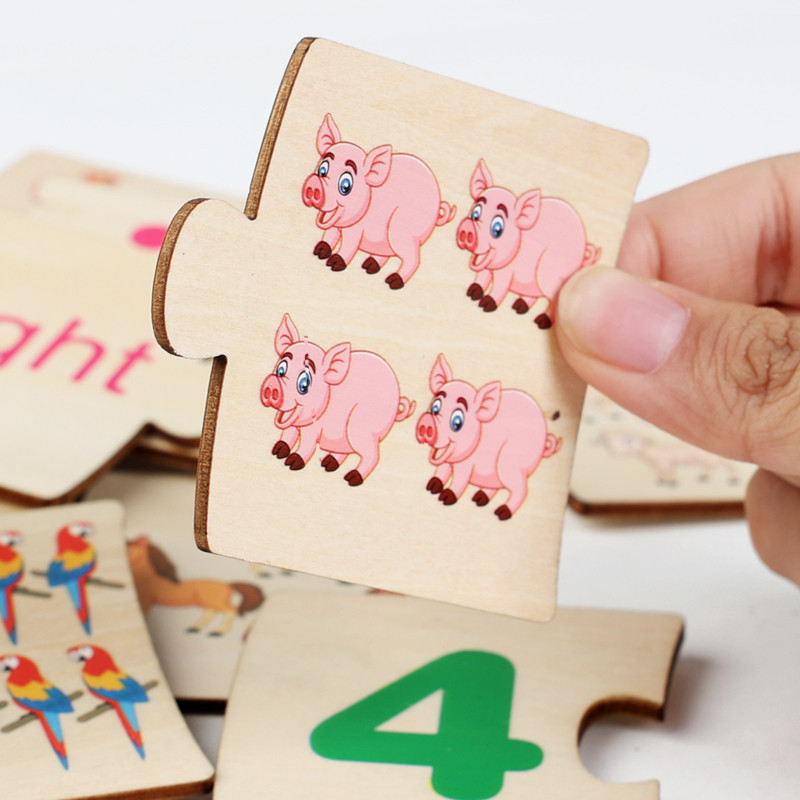 Papan Puzzle Kayu Bentuk Hewan - Baby Food Game ulasan dan harga