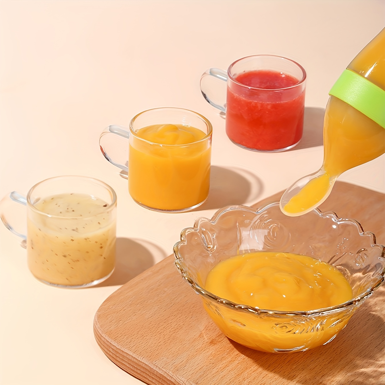 9 Buah Peralatan Makan: 1 Boto - Baby Food Dispensing Spoon ulasan dan harga